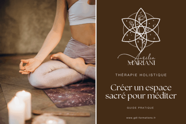 THÉRAPIE HOLISTIQUE - Créer un espace sacré pour méditer